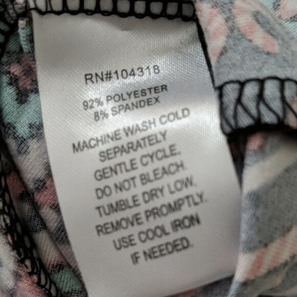 Harlow & Rose Candy Cane Christmas dress Sz XL NWOT Super Soft - Picture 6 of 6